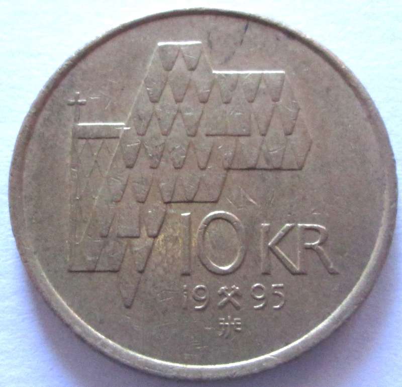 1995 Norway 10 Kroner