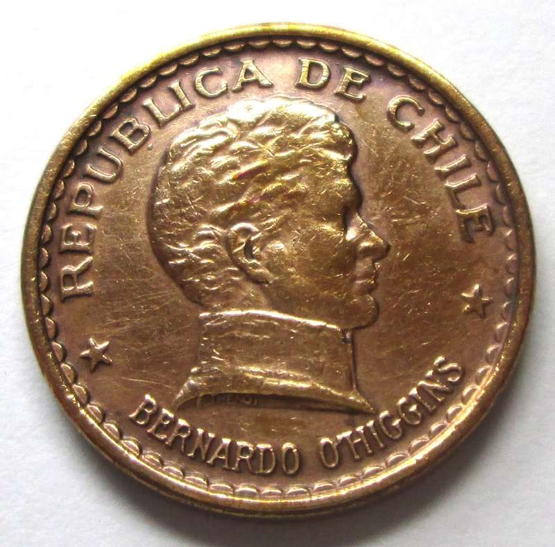 1946 Chile 20 Centavos