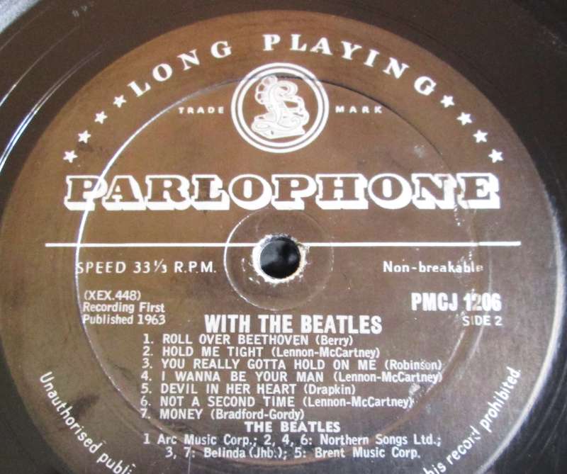 1963 With The Beetles PMCJ 1206