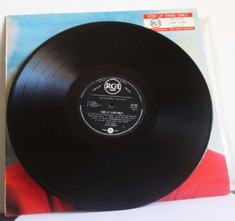 Elvis for LP Fans Only LPM 1990