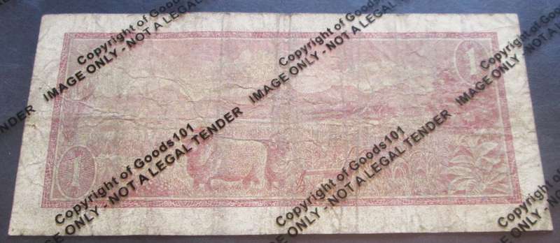 One Rand Republic of South Africa Serial Nr B426 959014