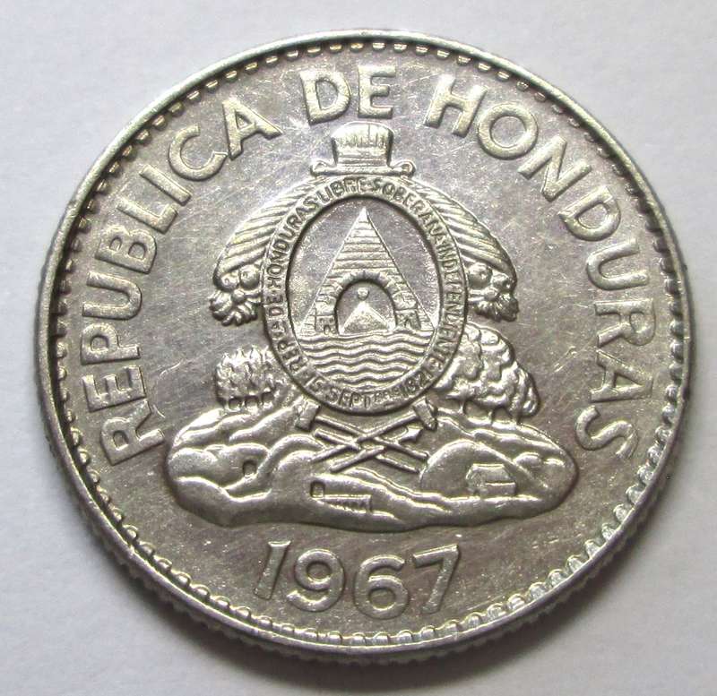1967 Honduras 20 Centavos