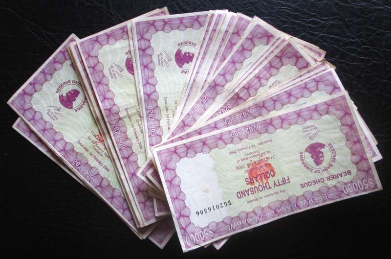 2006 Zimbabwe 50 000 Dollars