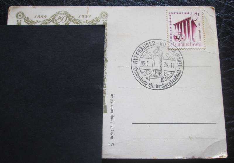 1939 Kyffhauser Berlin Post Card