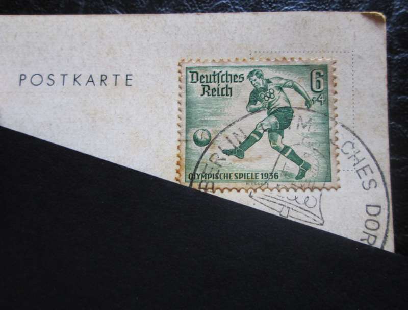 1936 Reichssportfeld Berlin Olympics Site Post Card