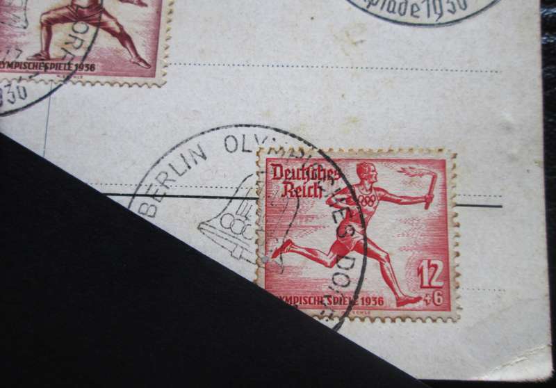 1936 Reichssportfeld Berlin Olympics Site Post Card