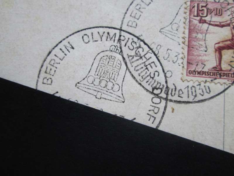 1936 Reichssportfeld Berlin Olympics Site Post Card