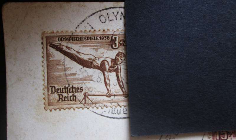 1936 Reichssportfeld Berlin Olympics Site Post Card