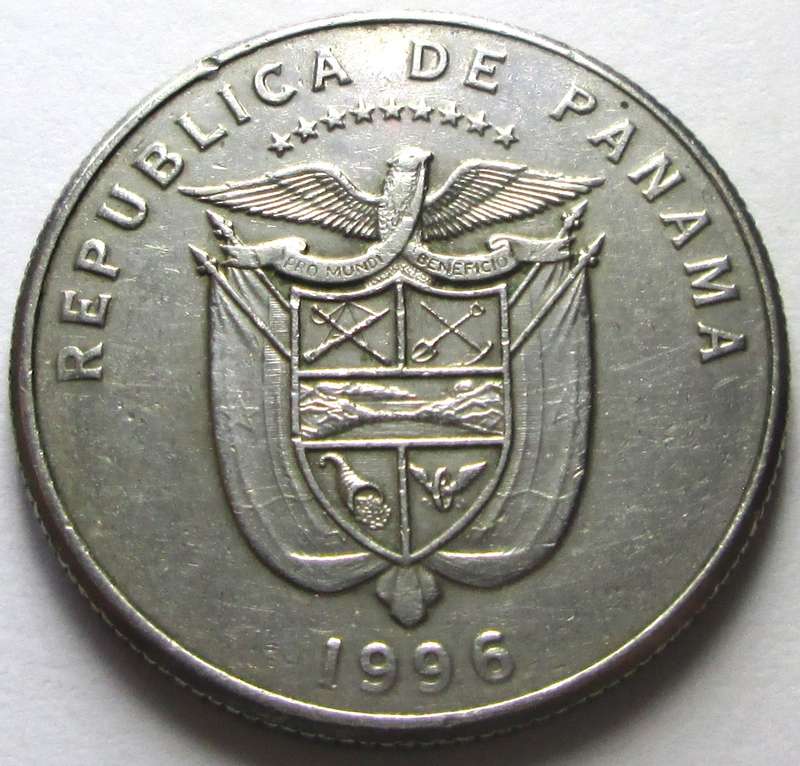 1996 Panama Quarter Balboa