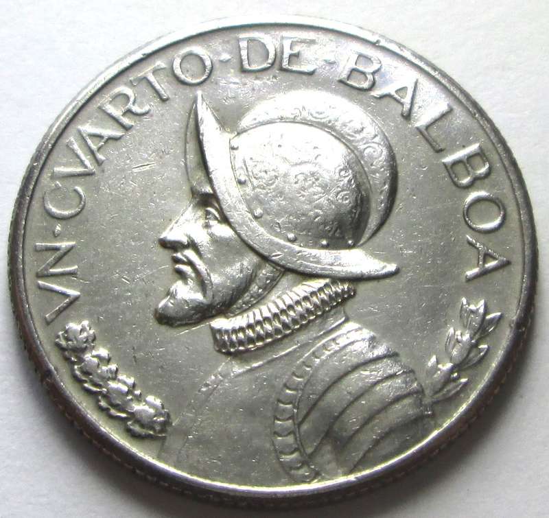 1996 Panama Quarter Balboa