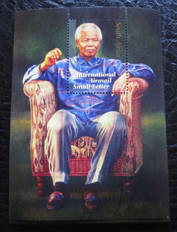 Happy 90th Birthday Madiba Stamps