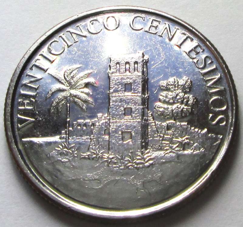 2003 Panama 25 Centesimos Commemorative Coin