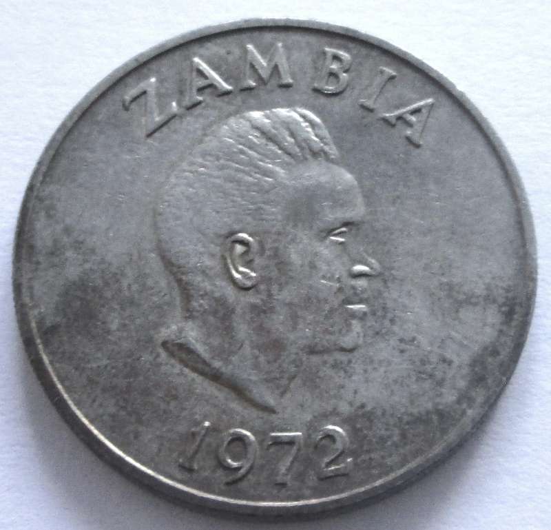 1972 Zambia 20 Ngwee