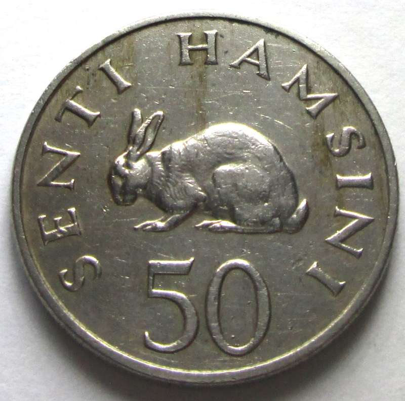 1966 Tanzania 50 Senti