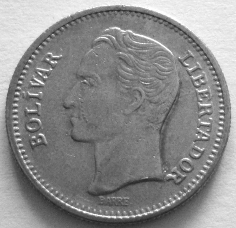 1965 Venezuela 50 Centimos