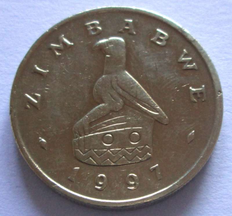 1997 Zimbabwe 2 Dollars