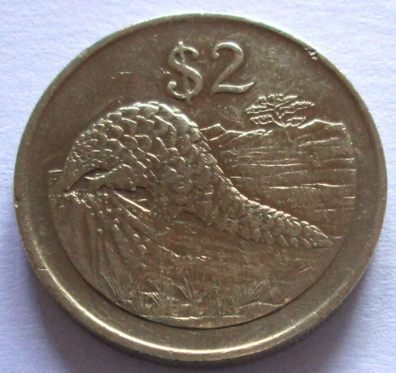 1997 Zimbabwe 2 Dollars