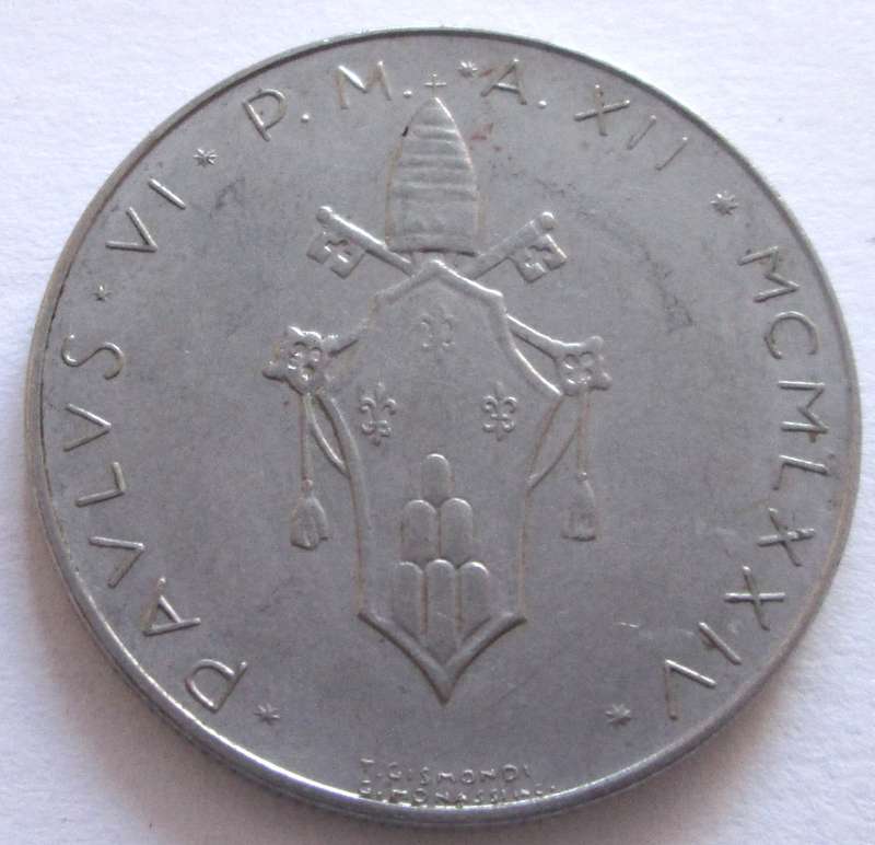 1970 - 1977 Vatican City 100 Lire
