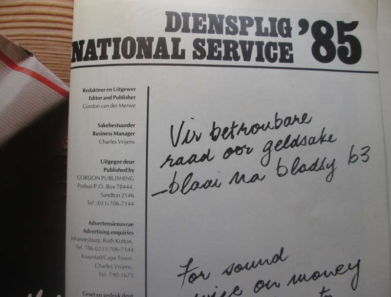 1985 National Services allied Building Society Booklet
