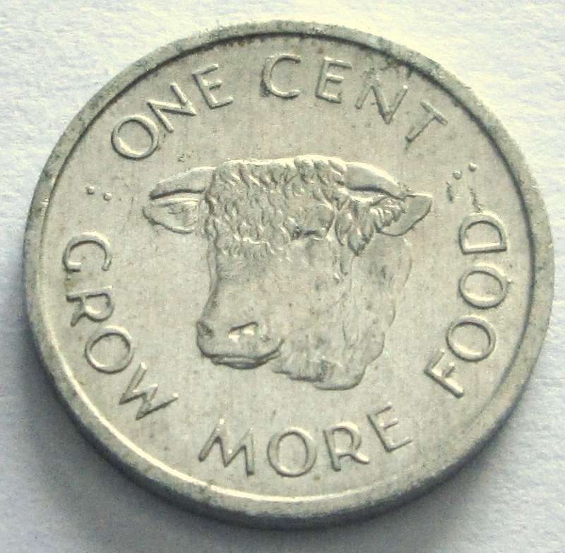 1972 Seychelles 1 Cent