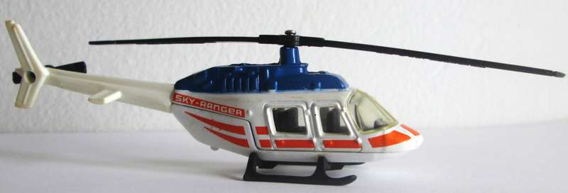 1989 Bell Jetranger SB 33 Helicopter Matchbox