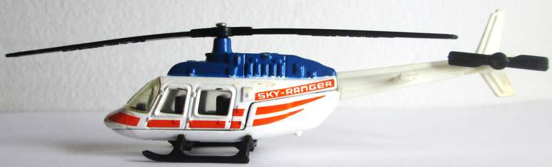 1989 Bell Jetranger SB 33 Helicopter Matchbox