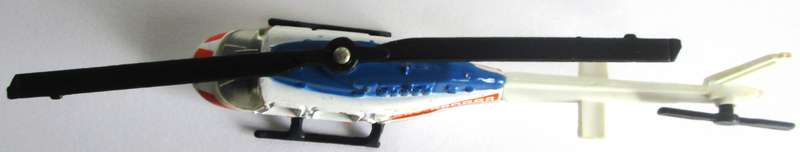 1989 Bell Jetranger SB 33 Helicopter Matchbox
