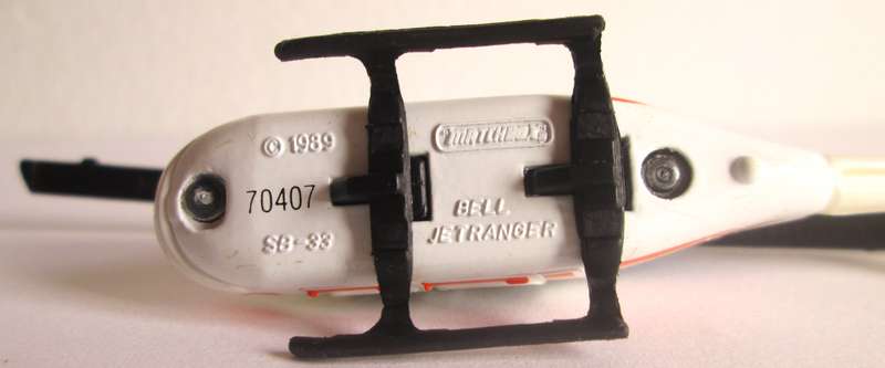 1989 Bell Jetranger SB 33 Helicopter Matchbox