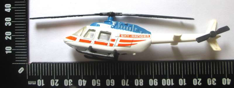1989 Bell Jetranger SB 33 Helicopter Matchbox