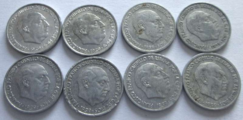 1959 Spain 10 Centimos