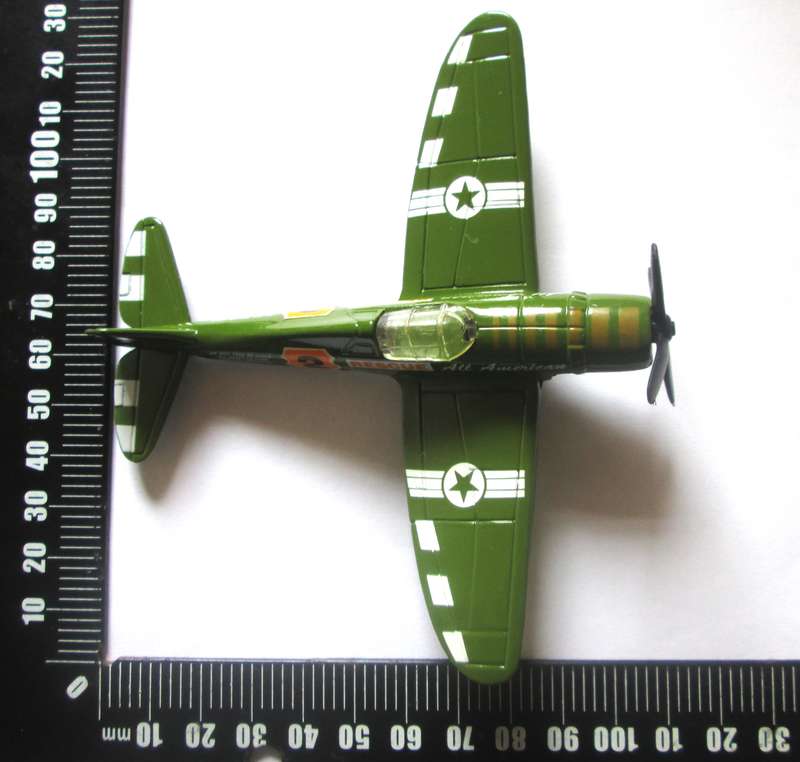 1998 Thunderbolt P 47D Rescue All American Matchbox
