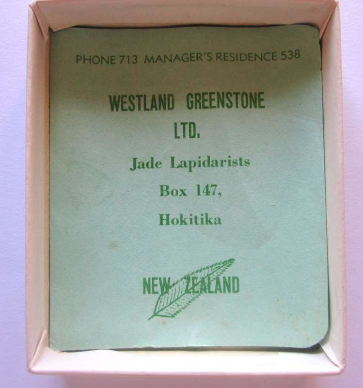 Westland Greenstone Pounamu Drop Earrings New Zealand