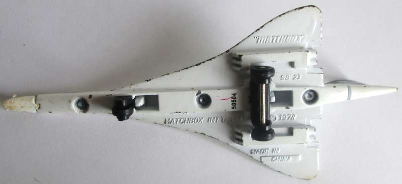 1978 Concorde British Airways SB 23 Matchbox
