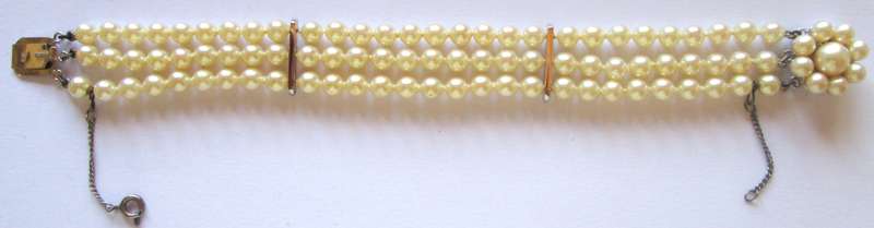 Majorica Spain Bracelet No F381533 / Certificate