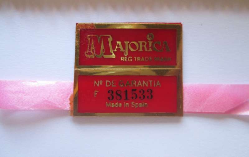 Majorica Spain Bracelet No F381533 / Certificate