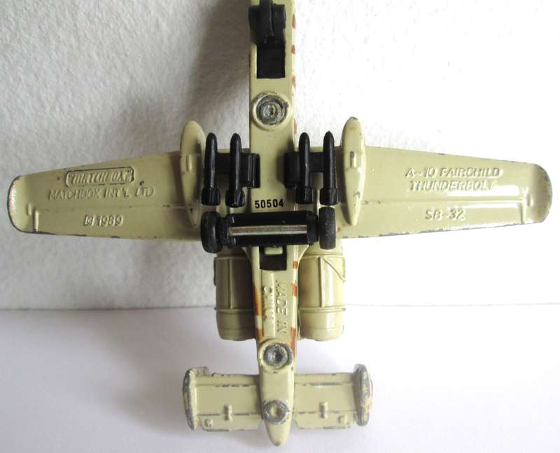1989 Fairchild Thunderbolt A 10 SB 32 Matchbox