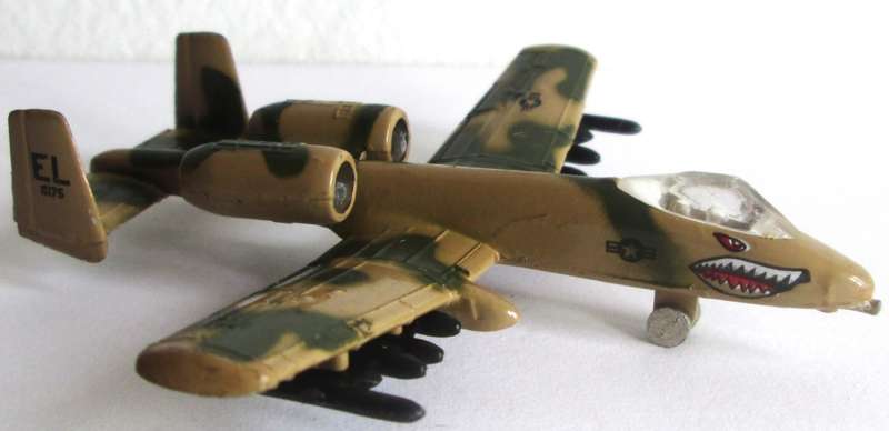 1979 Fairchild Thunderbolt A 10A A142 Dyna Flite Zee Toys Matchbox
