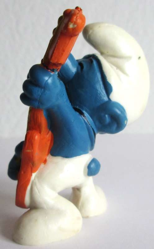 Guitar Smurf made in West Germany Peyo