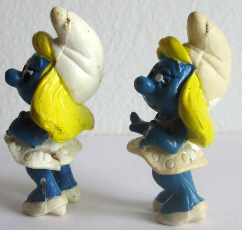 Smurfette Smurf made in West Germany Peyo