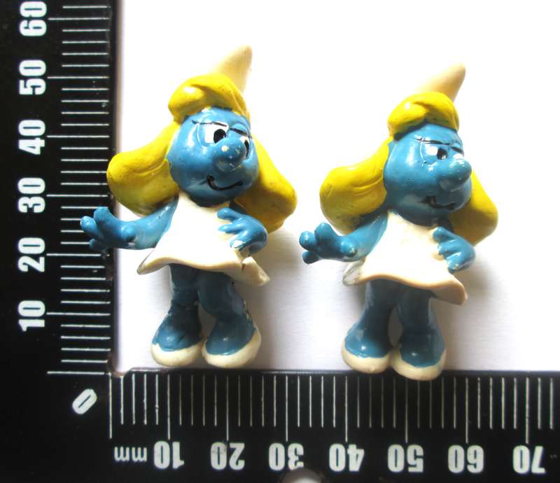 Smurfette Smurf made in West Germany Peyo