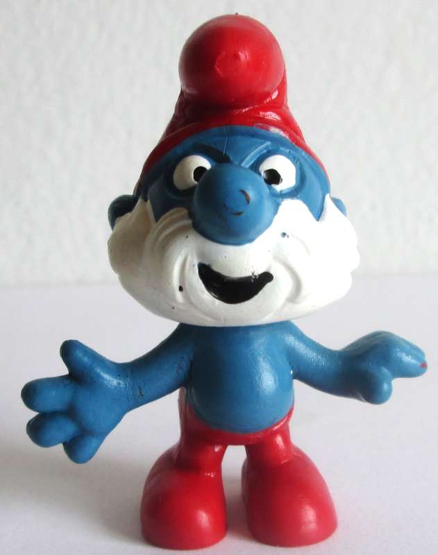 Pappa Smurf made in West Germany Peyo