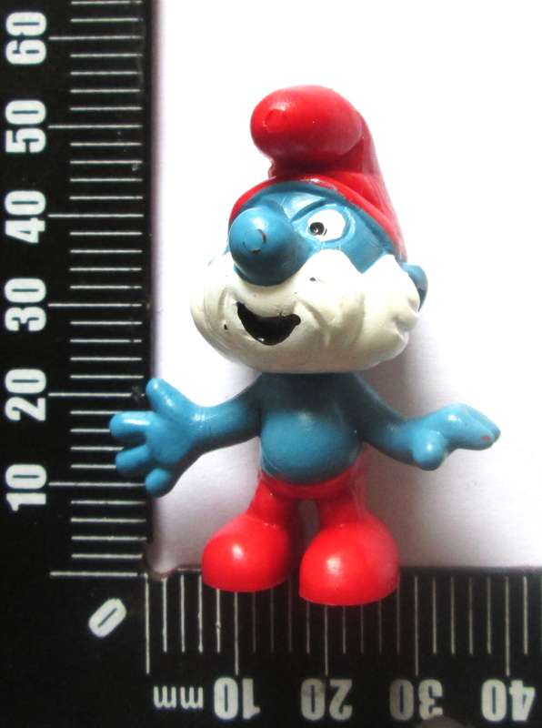 Pappa Smurf made in West Germany Peyo