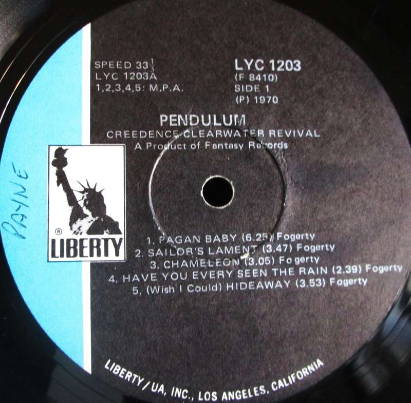 1970 Creedence Clearwater Revival LYC 1203