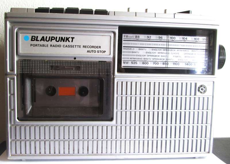 Blaupunkt Portable Radio Cassette Recorder FM and MW Auto Stop Model CRC 443