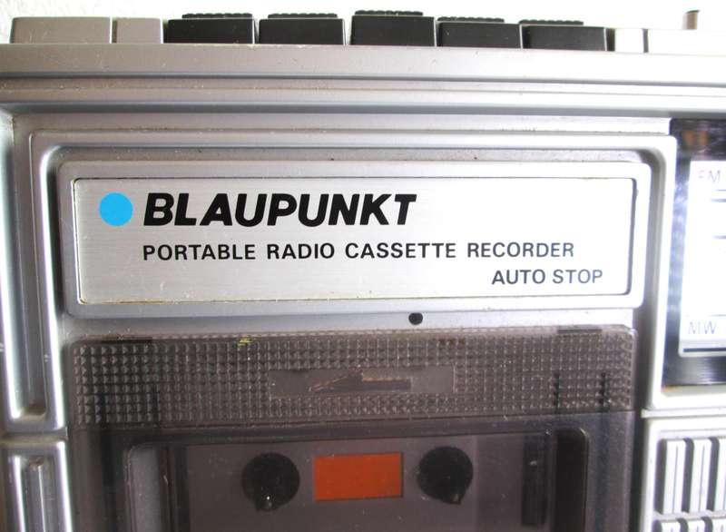 Blaupunkt Portable Radio Cassette Recorder FM and MW Auto Stop Model CRC 443