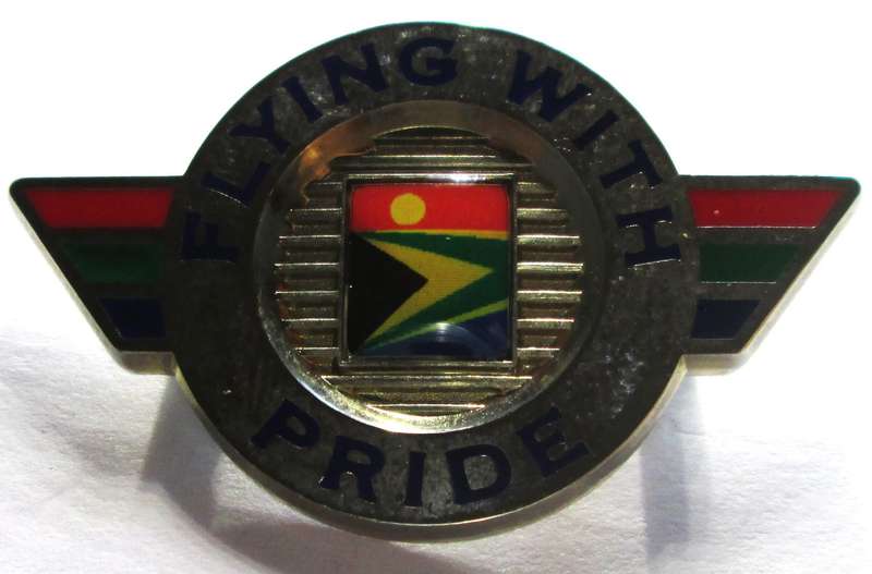 South African Airways Flying with Pride Badge