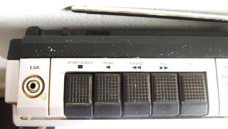 Blaupunkt Portable Radio Cassette Recorder FM and MW Auto Stop Model CRC 443