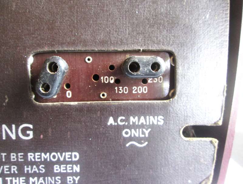 Ferguson 313 Radio Corporation Enfield London England Serial Nr 4298