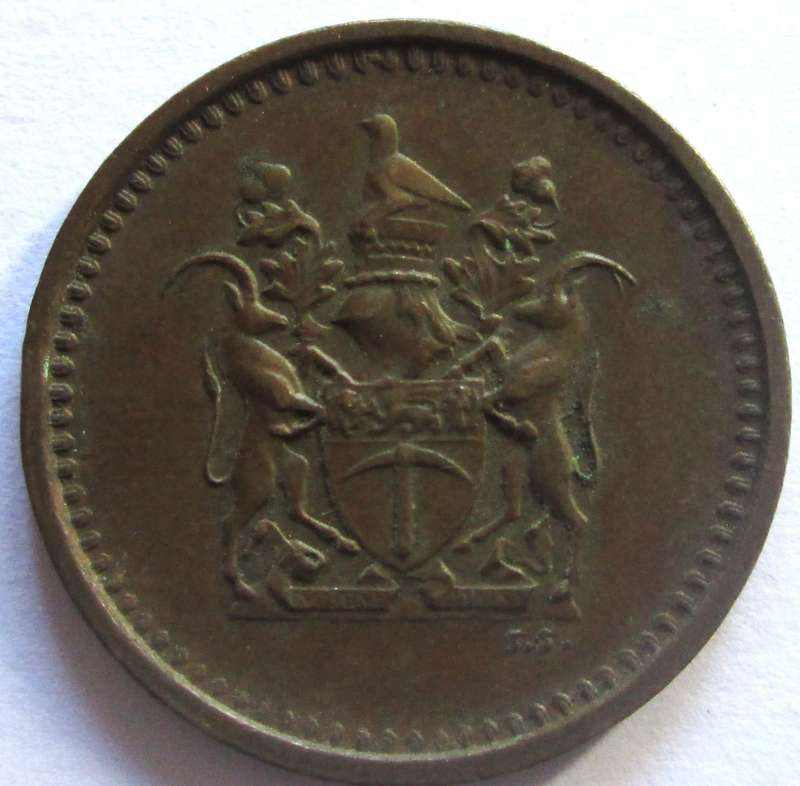 1976 Rhodesia 1 Cent