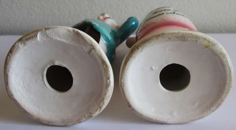 Grandma and Grandpa One time for old times sake Enesco Salt Pepper Shakers